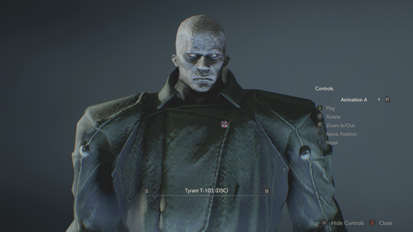 Chief Gaming Mr X (Dark Side Chronicles ) for RE2 Remake