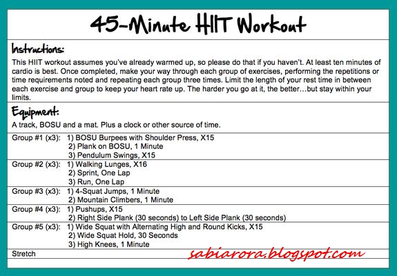 Strength Training 45 Minute Hiit Treadmill Workout Hiit Track