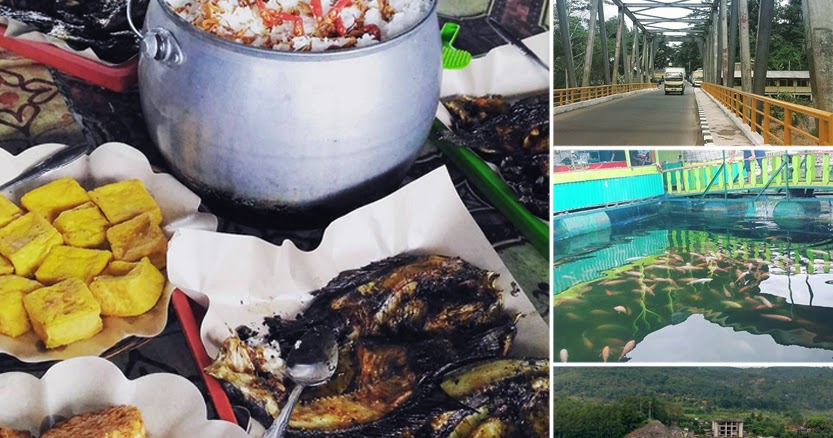 Menikmati Ikan Bakar di Kawasan Jembatan Ciminyak 