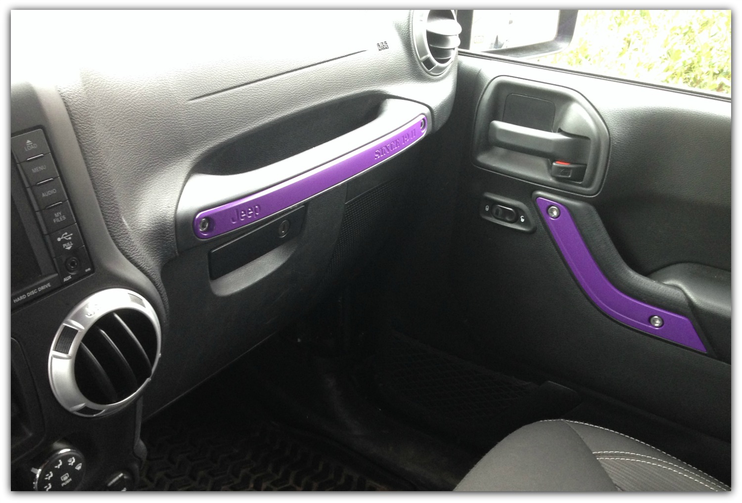 Jeep Momma Blog Purple Interior Completed