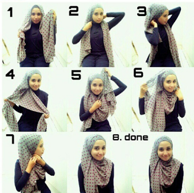 Tutorial Hijab Modern Photo Collections 5