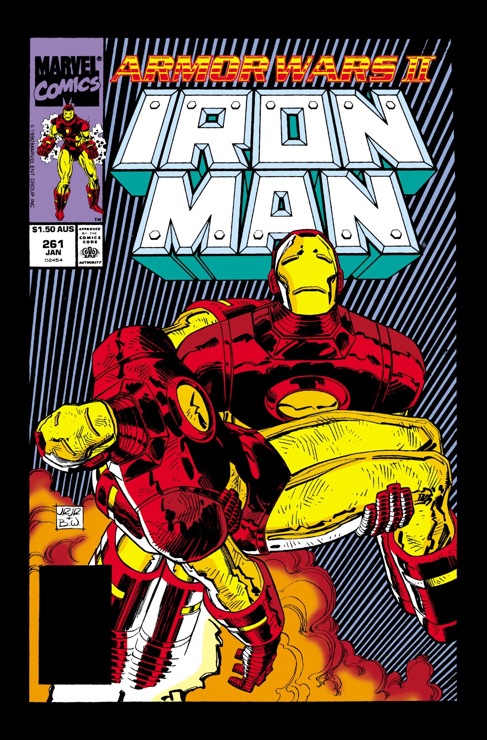 Read online Iron Man (1968) comic -  Issue #261 - 1