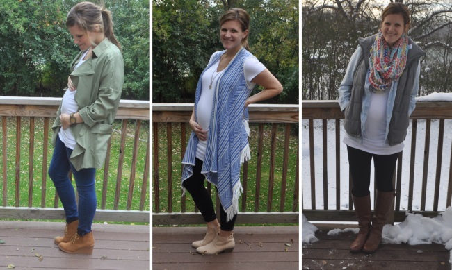fall maternity outfit