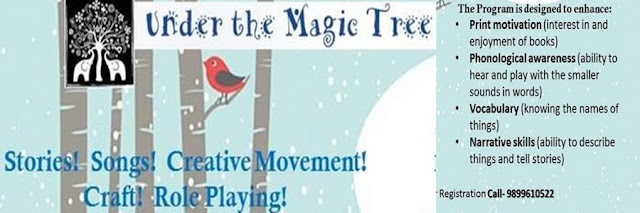 Noida Diary: Under the Magic Tree Friday Story Time