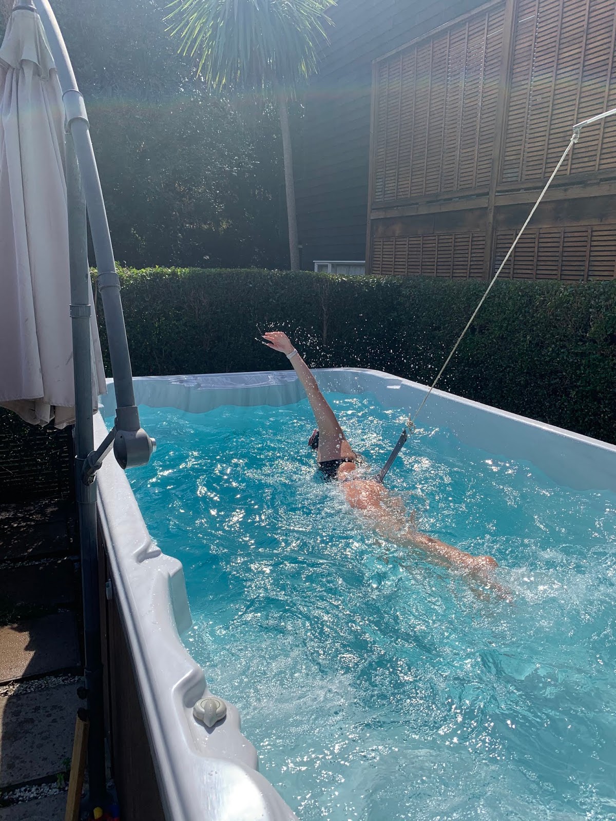 KAATSU Global Blog Backyard Pool Workout For Water Polo