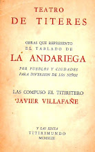 TEATRO DE TITERES - LA ANDARIEGA . JAVIER VILLAFAÑE.I.Parte