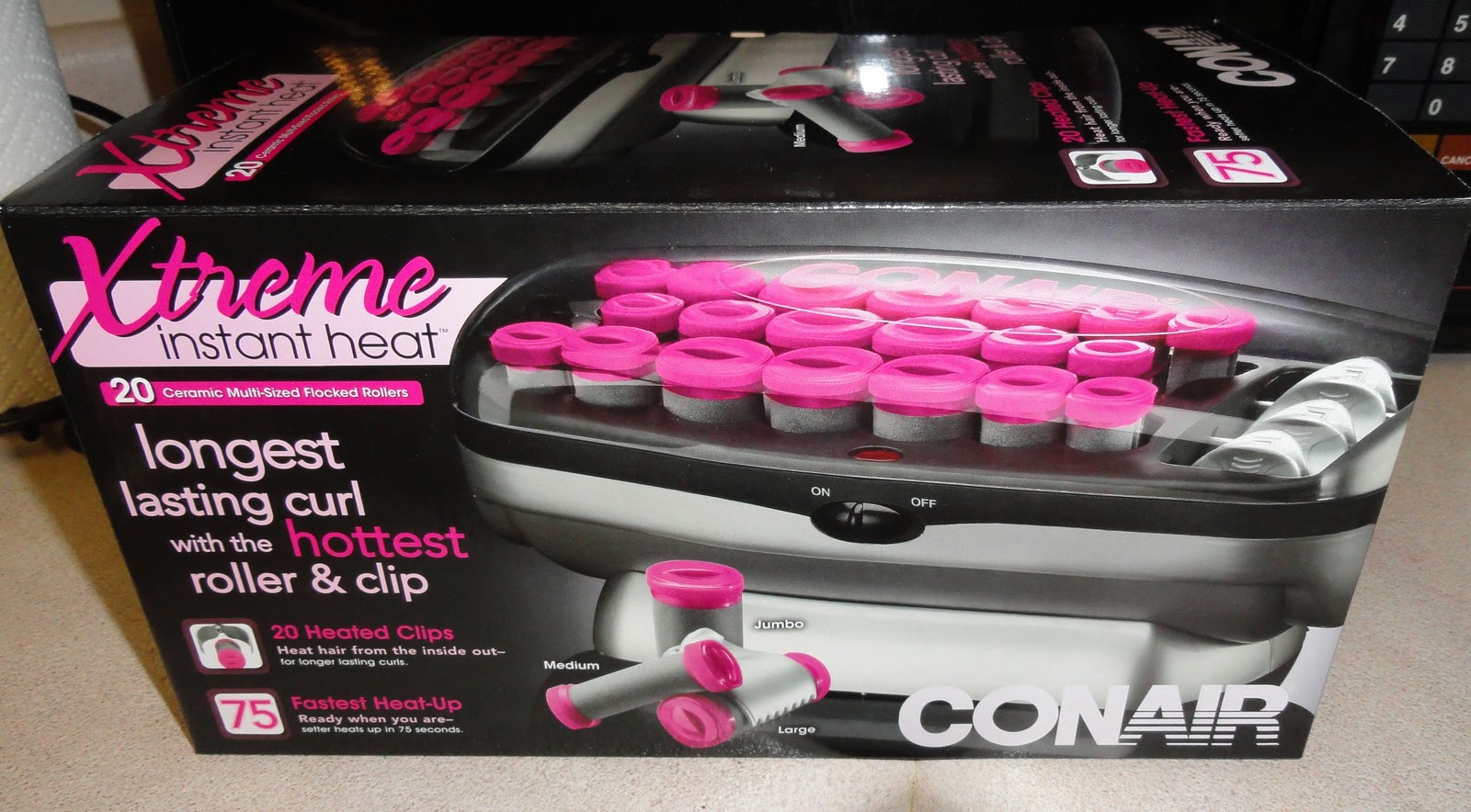 Elemental Styles Conair Instant Heat Hot Roller Review + GIVEAWAY