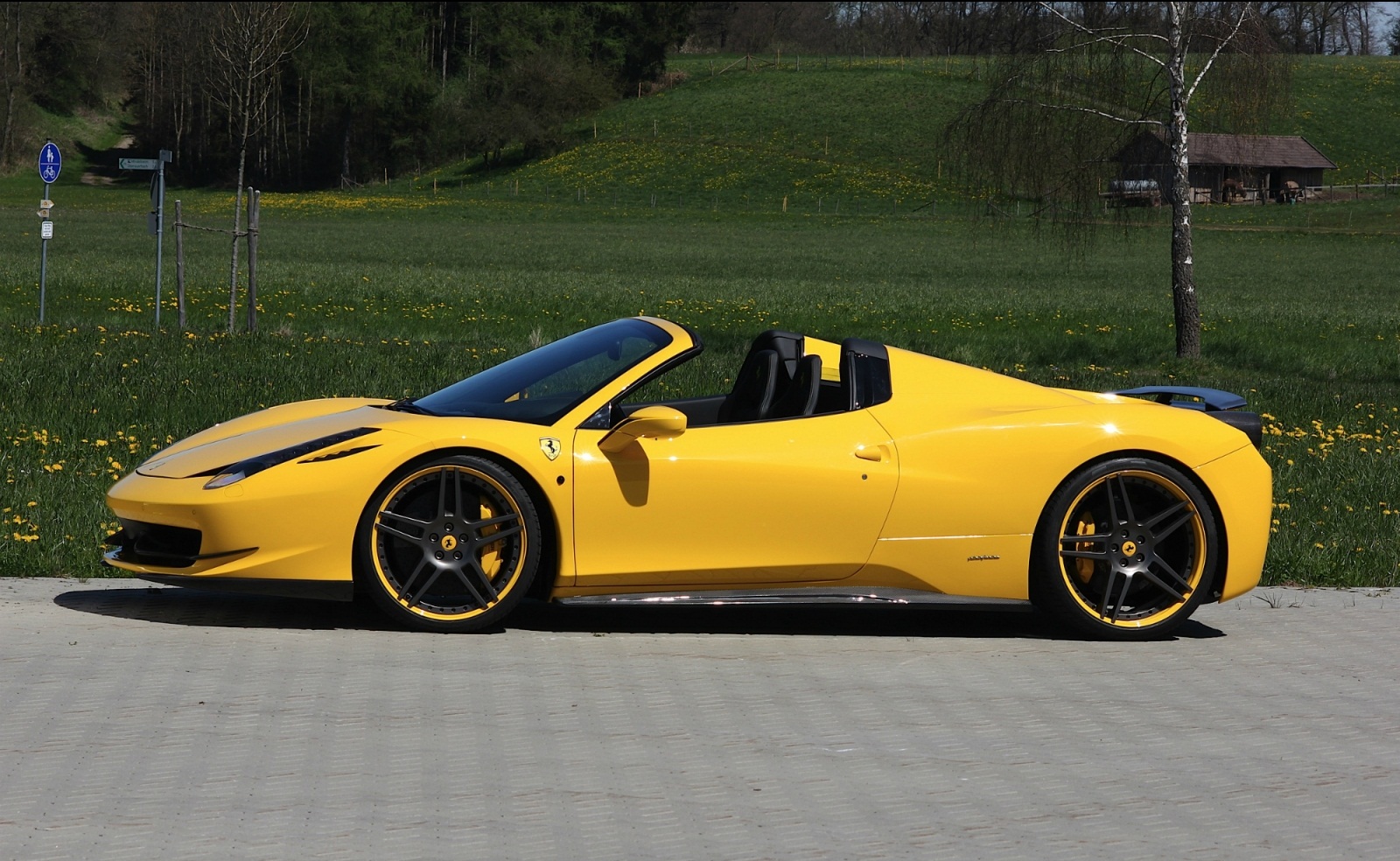 2012 Novitec Rosso Ferrari 458 Spider