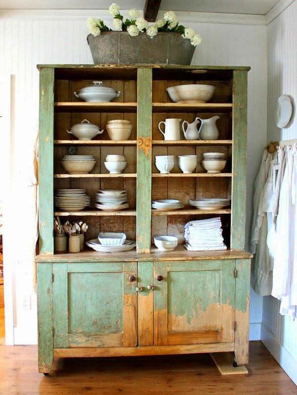 ESTILO RUSTICO Guardar La Vajilla En Muebles Rusticos estilo-rustico-guardar-la-vajilla-en-muebles-rusticos