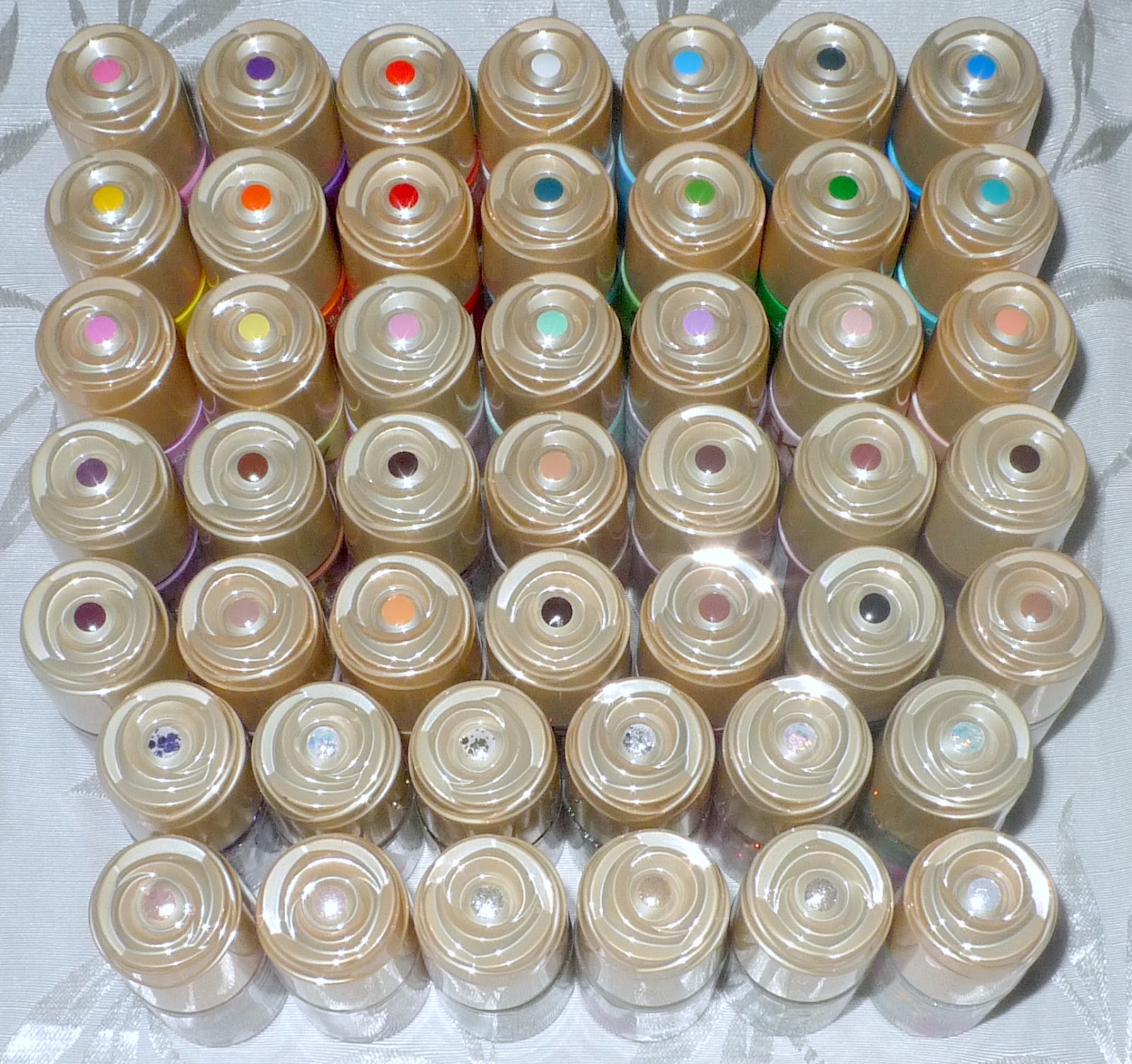 AIKA FIERCE DIY NAIL POLISH SWATCH LABELS part 2