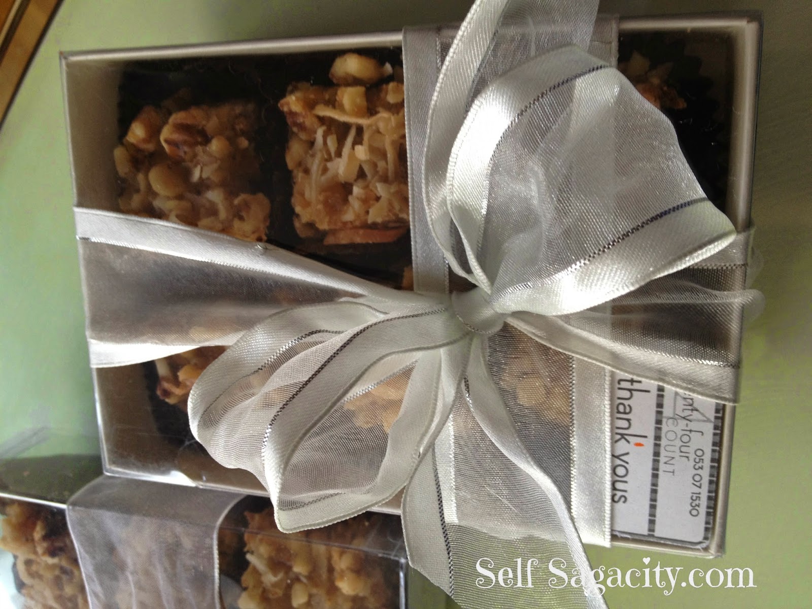 Reuse Empty Card Boxes to Store Homemade Treats