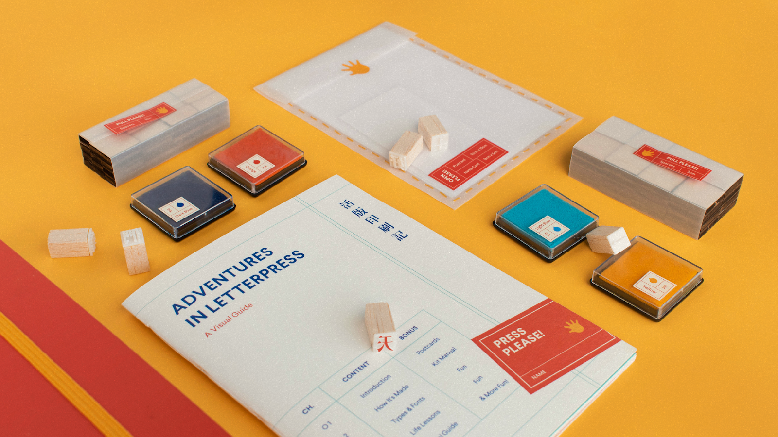 Press Please! Letterpress Kit Packaging Of The World