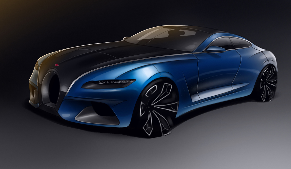 Giorgi Tedoradze Bugatti 4 Door Coupe