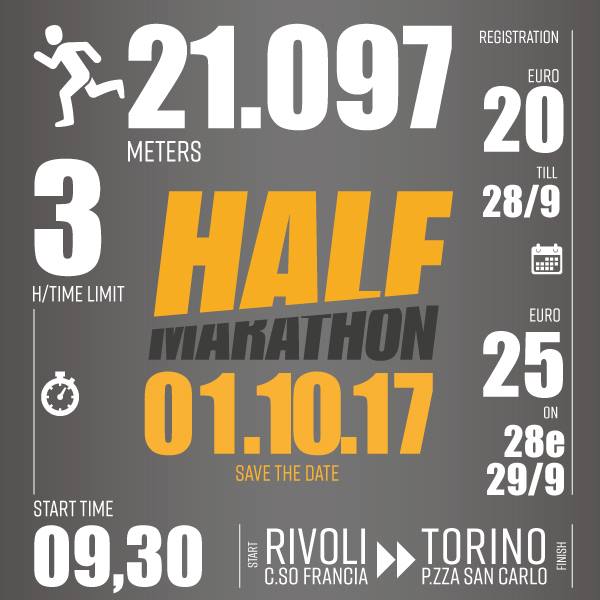 ATLETICA CORRIFERRARA a.s.d. TORINO HALF MARATHON BIANCOLLI E