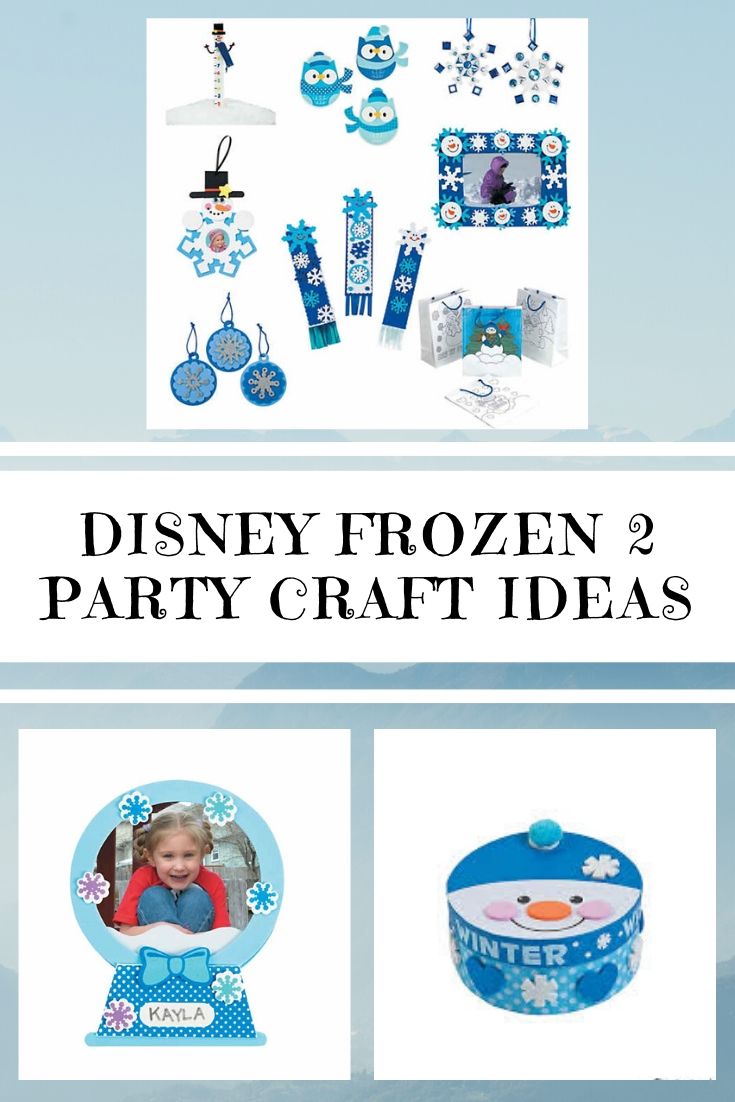 Disney Frozen 2 Party Crafts