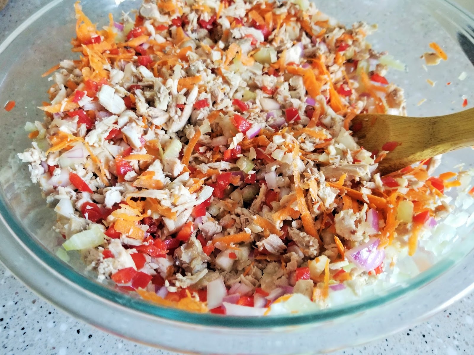 Ensalada de pollo con mayonesa Recetas Con Sabor Latino