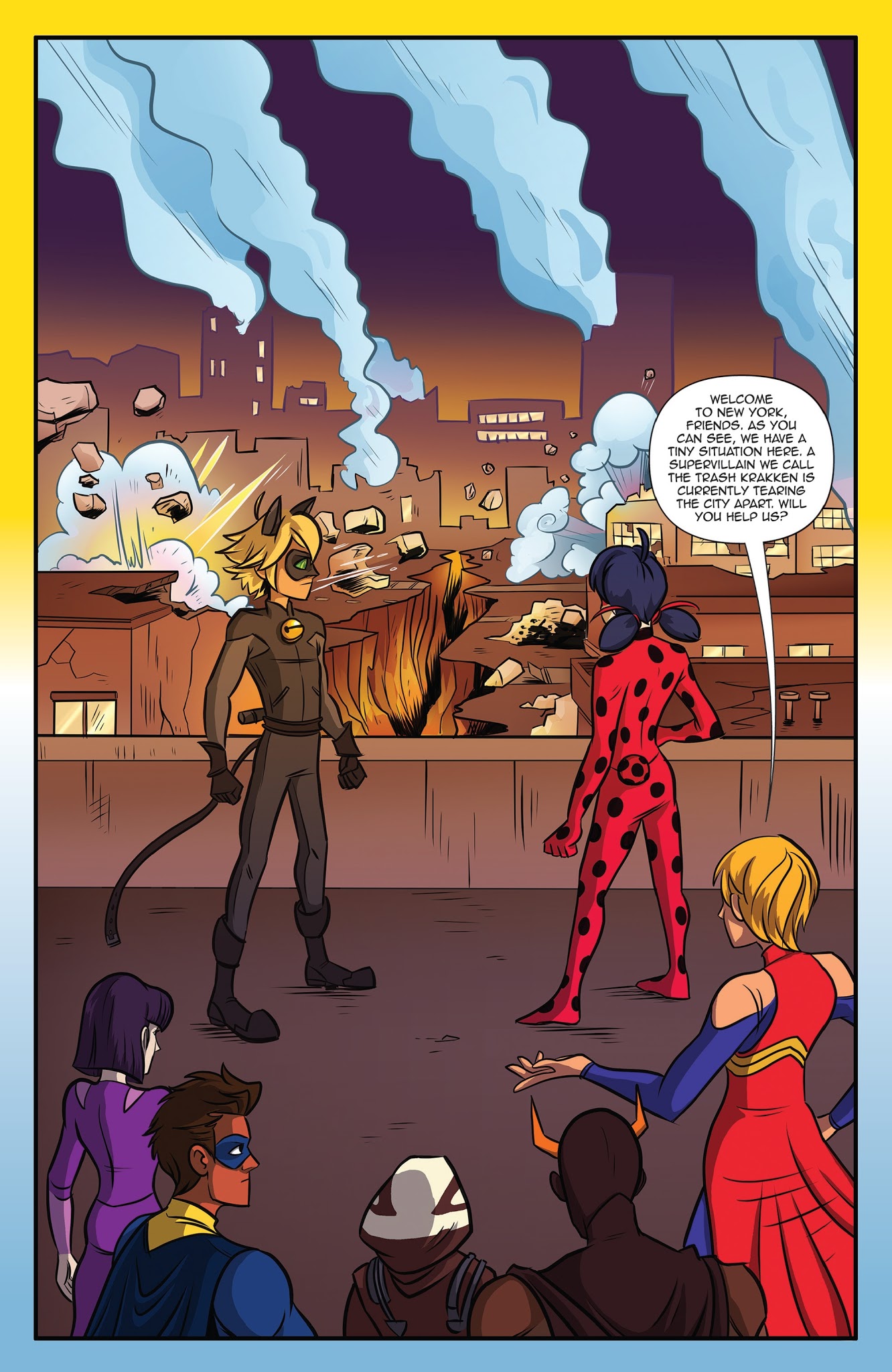 Comic Miraculous Adventures Of Ladybug And Cat Noir Issue 1