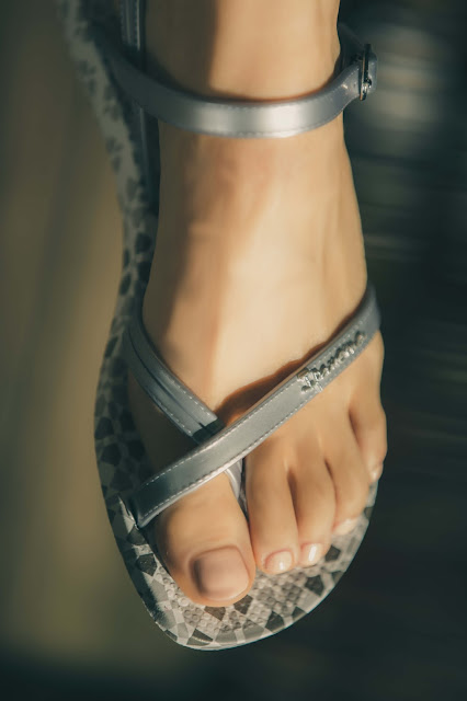Ipanema Fashion Sandale silber Tragebild