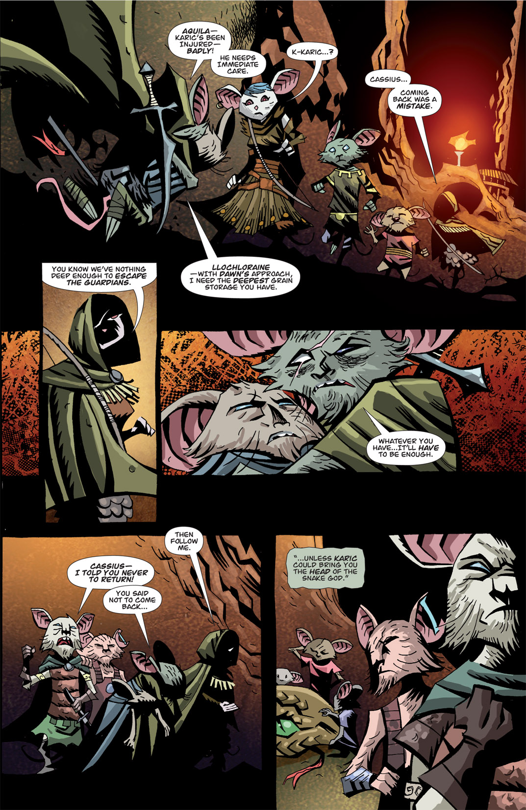 Read online The Mice Templar Volume 3: A Midwinter Night's Dream comic -  Issue #1 - 9