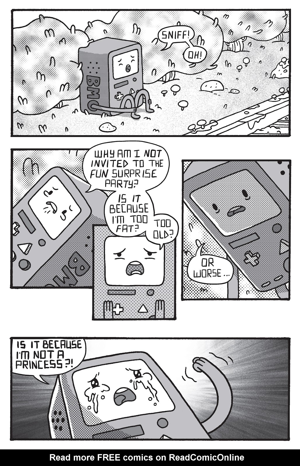 Read online Adventure Time: Pixel Princesses comic - Issue # Full - 17
