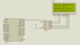 Atmega16/Atmega32, Tutorial Mengakses LCD I2C 20x4 CVAVR