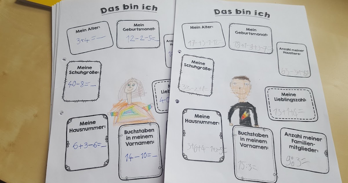 Sich kennenlernen arbeitsblatt