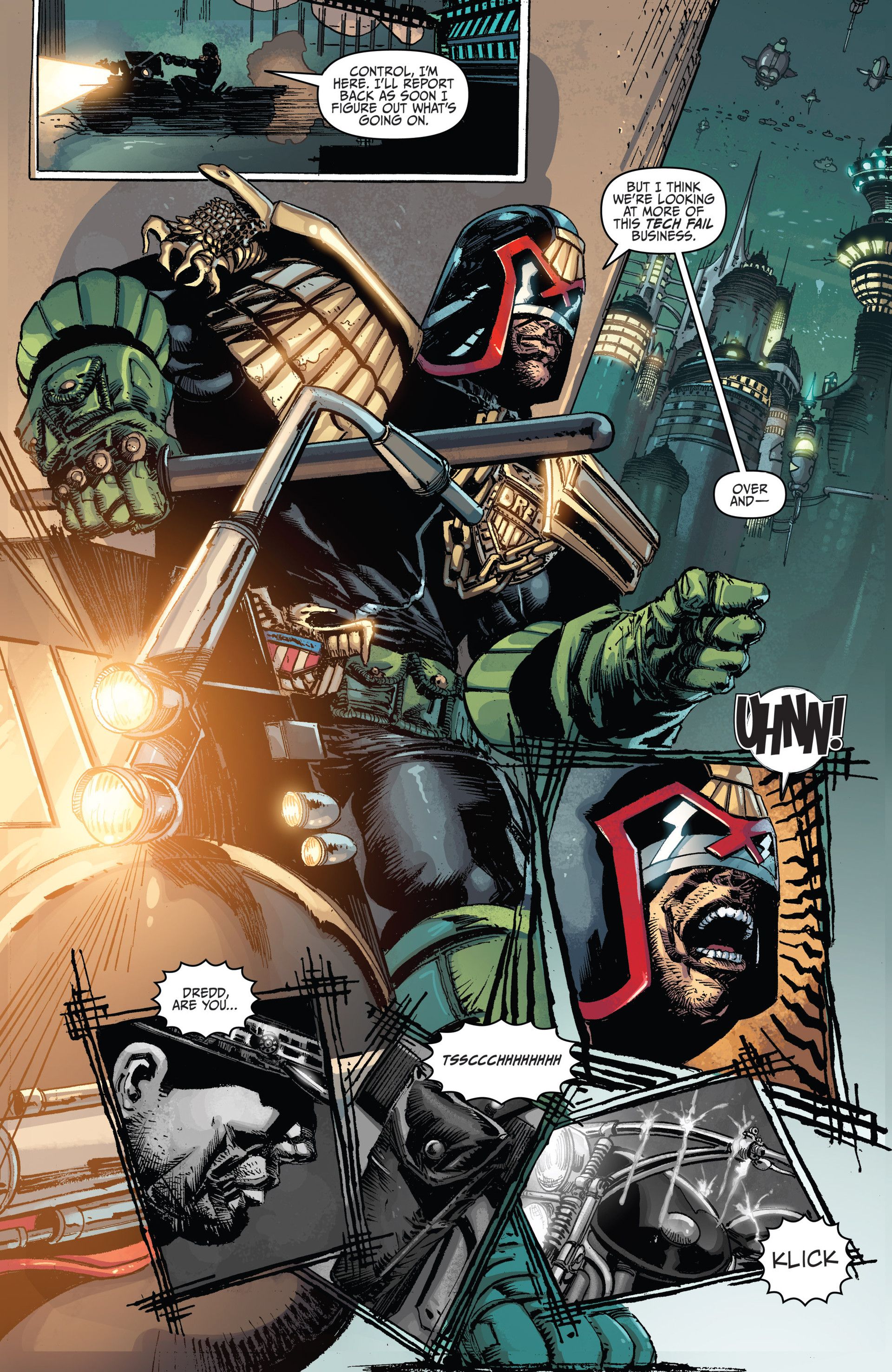 Read online Judge Dredd (2012) comic -  Issue #13 - 7