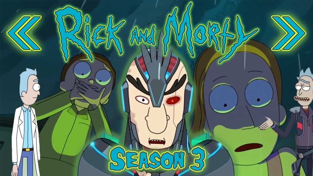 المسلسل الرائع Rick And Morty الموسم الثالث الترجمة منفصلة Moaid Gaming