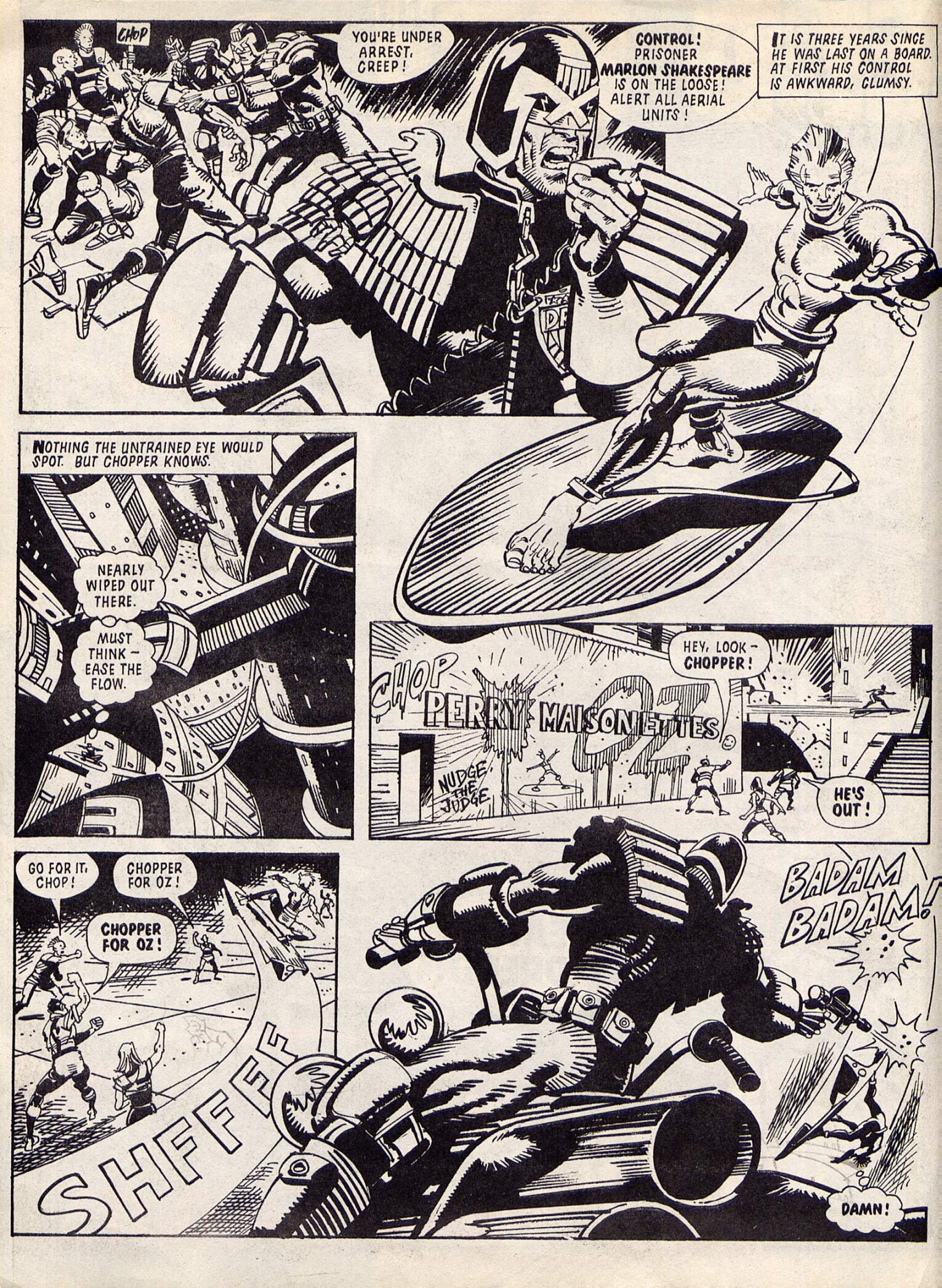 Read online Judge Dredd: The Complete Case Files comic -  Issue # TPB 11 (Part 1) - 239