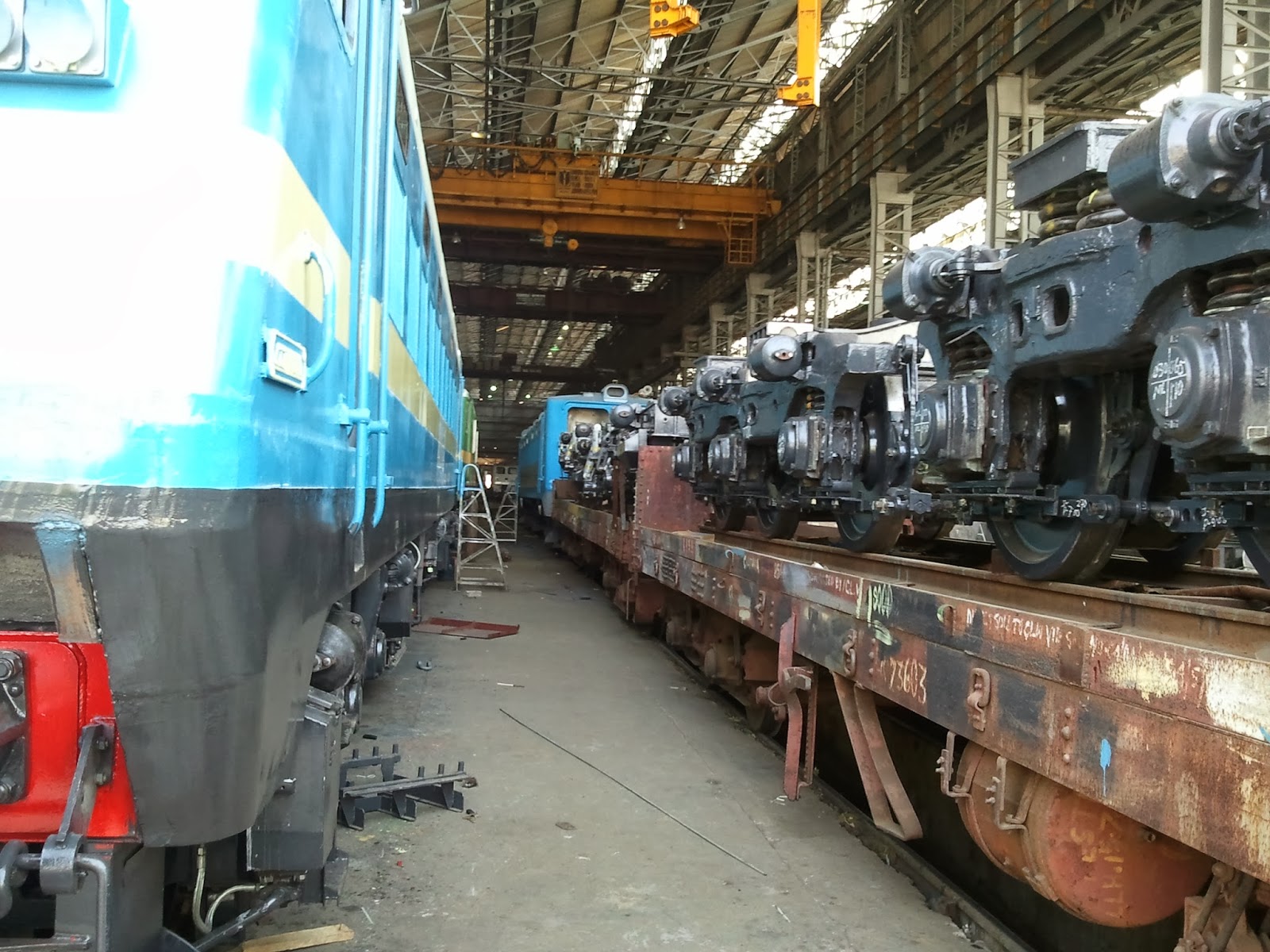 On top of the world! In the world’s largest factory once