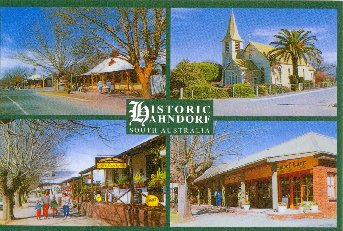 Postcards around the world Historic Hahndorf, in the Adelaide Hills