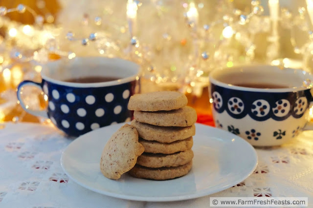 Cranberry Chai Tea Cookies http://www.farmfreshfeasts.com/2015/12/cranberry-chai-tea-cookies.html A recipe for cranberry chai blended into a lightly sweet buttery cookie dough. This delectable cookie is tasty with afternoon tea or morning coffee.