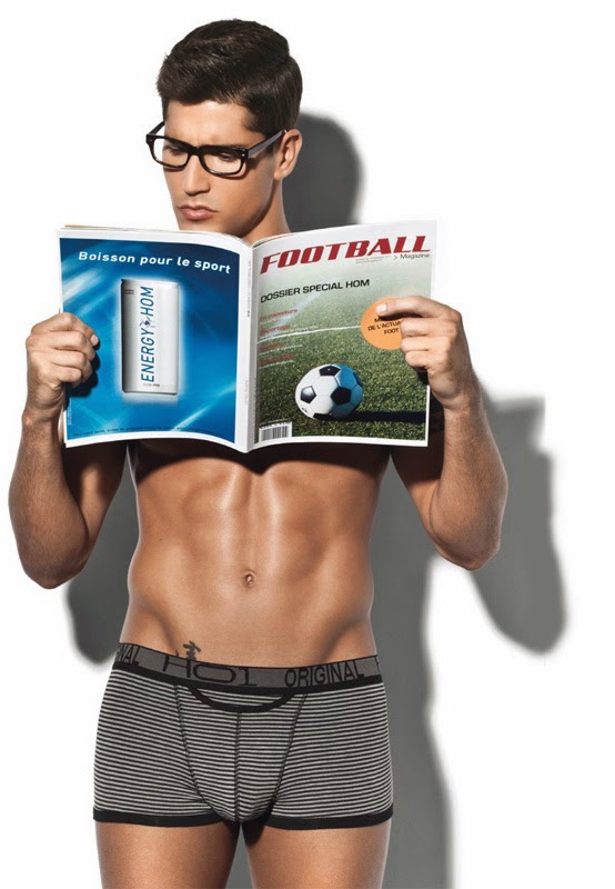 Male Underwear Blog HOM Underwear worn by Miguel Iglesias