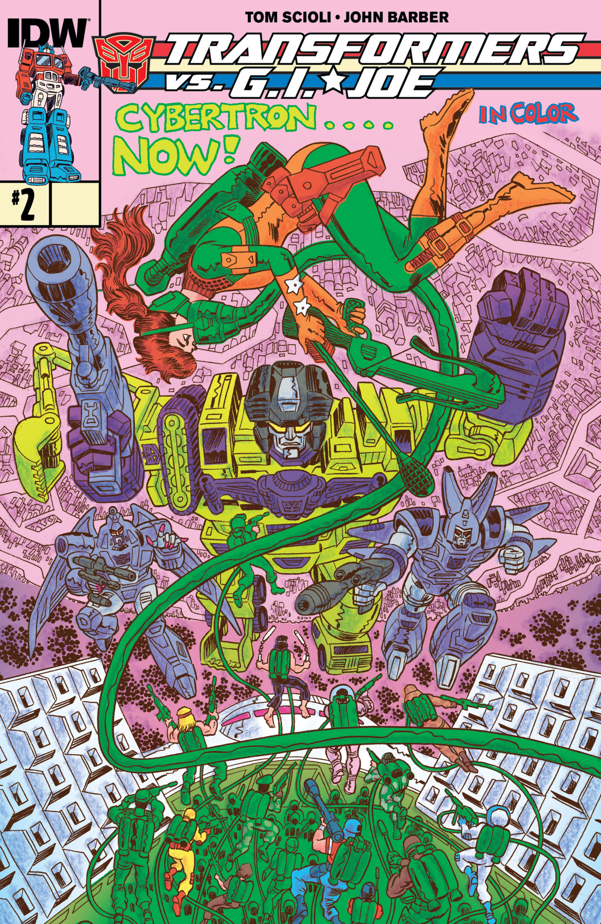 Read online The Transformers vs. G.I. Joe comic -  Issue #2 - 1