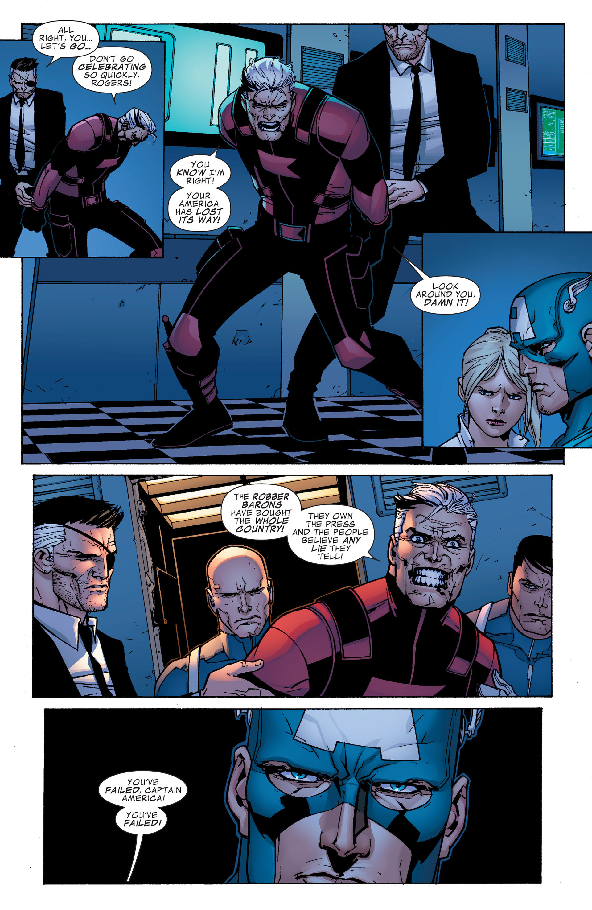 Read online Captain America (2011) comic -  Issue #5 - 16