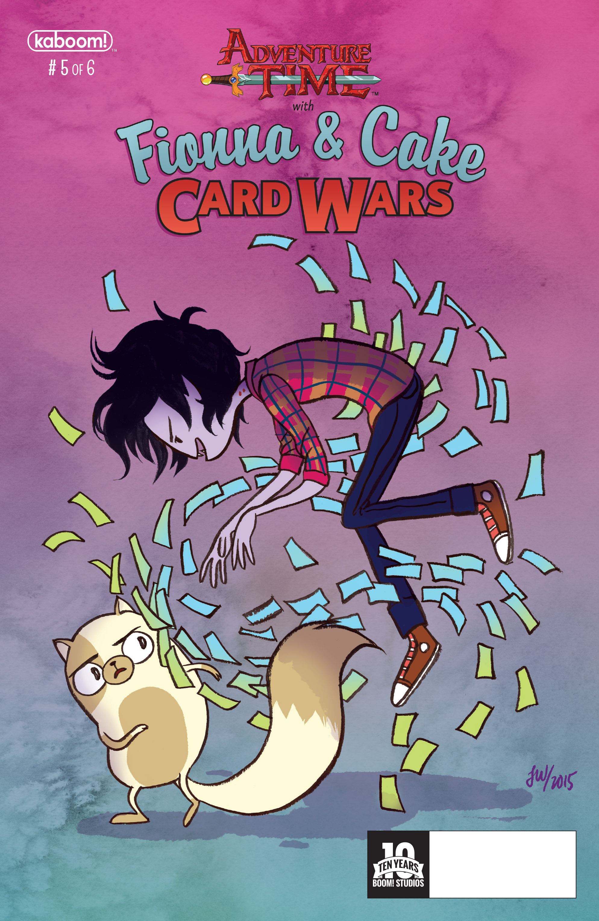 Read online Adventure Time Fionna and Cake Card Wars comic -  Issue #5 - 1
