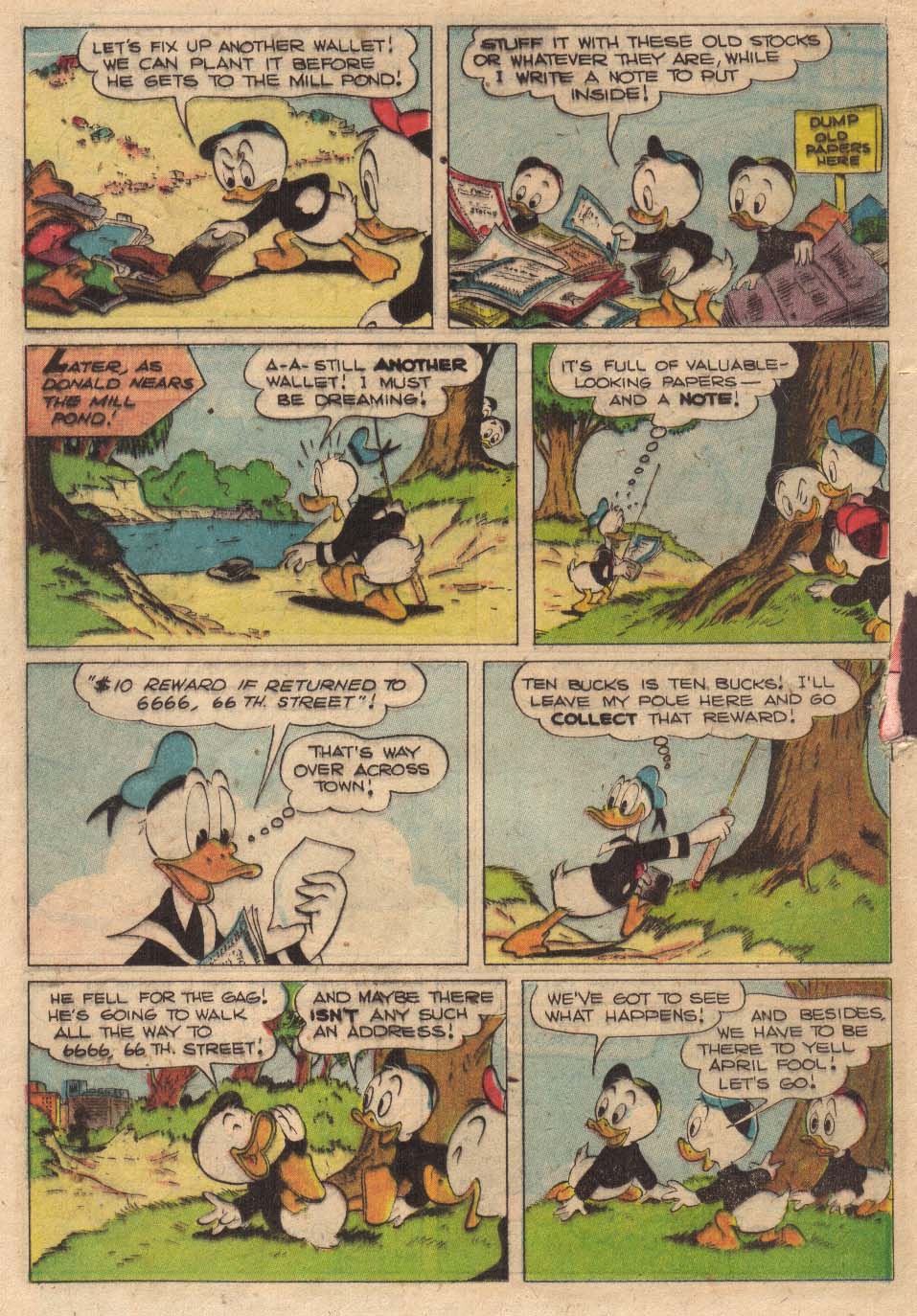 Read online Walt Disney's Comics and Stories comic -  Issue #127 - 8