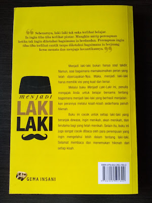 Sinopsis Buku Menjadi Laki Laki Sinopsis Buku Menjadi Laki Laki
