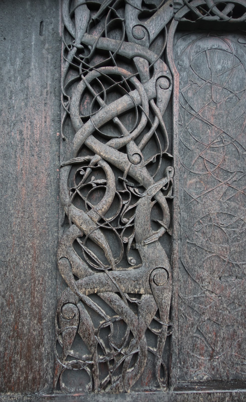 An Ancient Stave Church in the Fjords and an Archetype of Viking Age Art