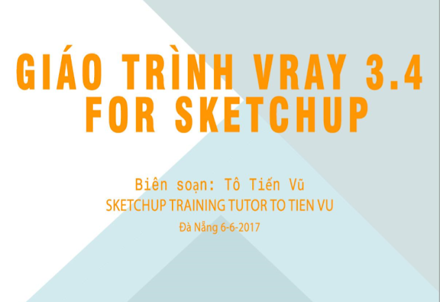 PDF Giáo Trình Vray 3.4 For SketchUp