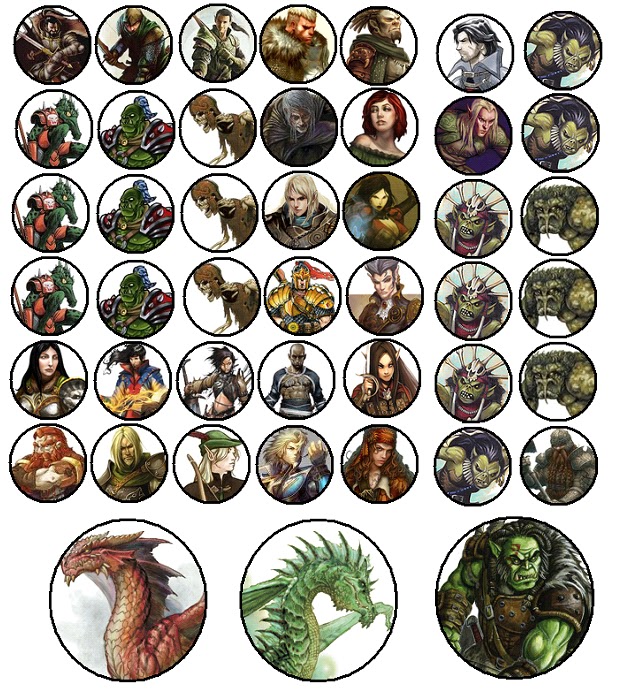 Rpg Character Tokens Related Keywords & Suggestions - Rpg Ch