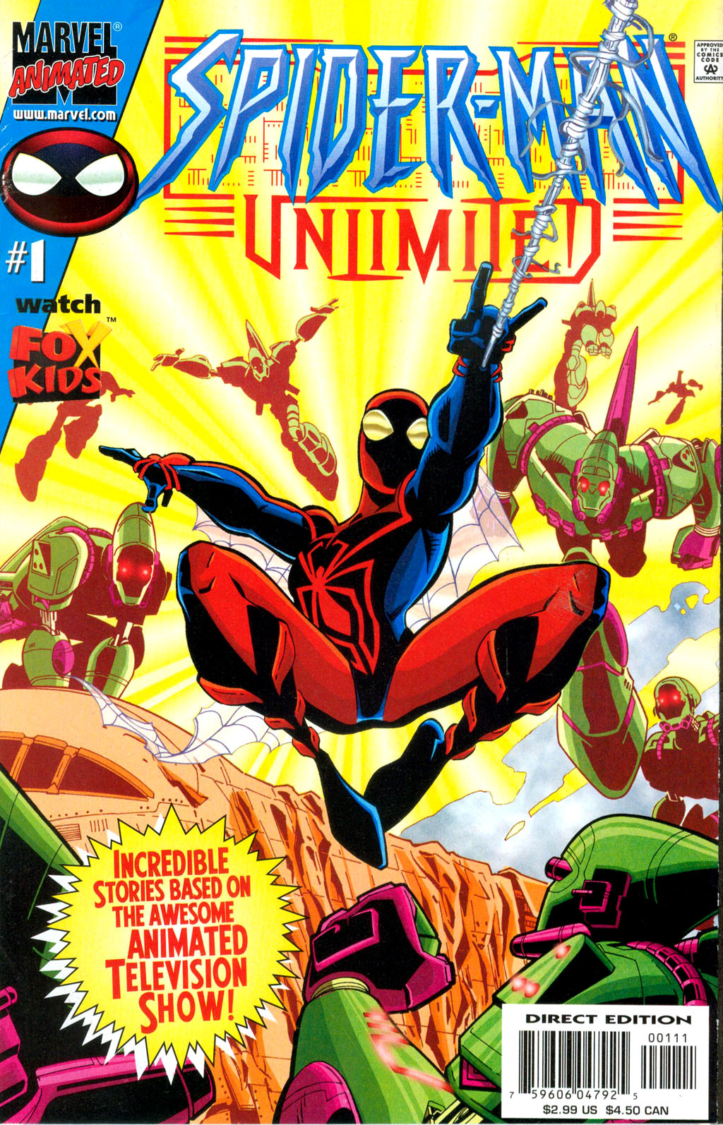 Read online Spider-Man Unlimited (1999) comic -  Issue #1 - 1