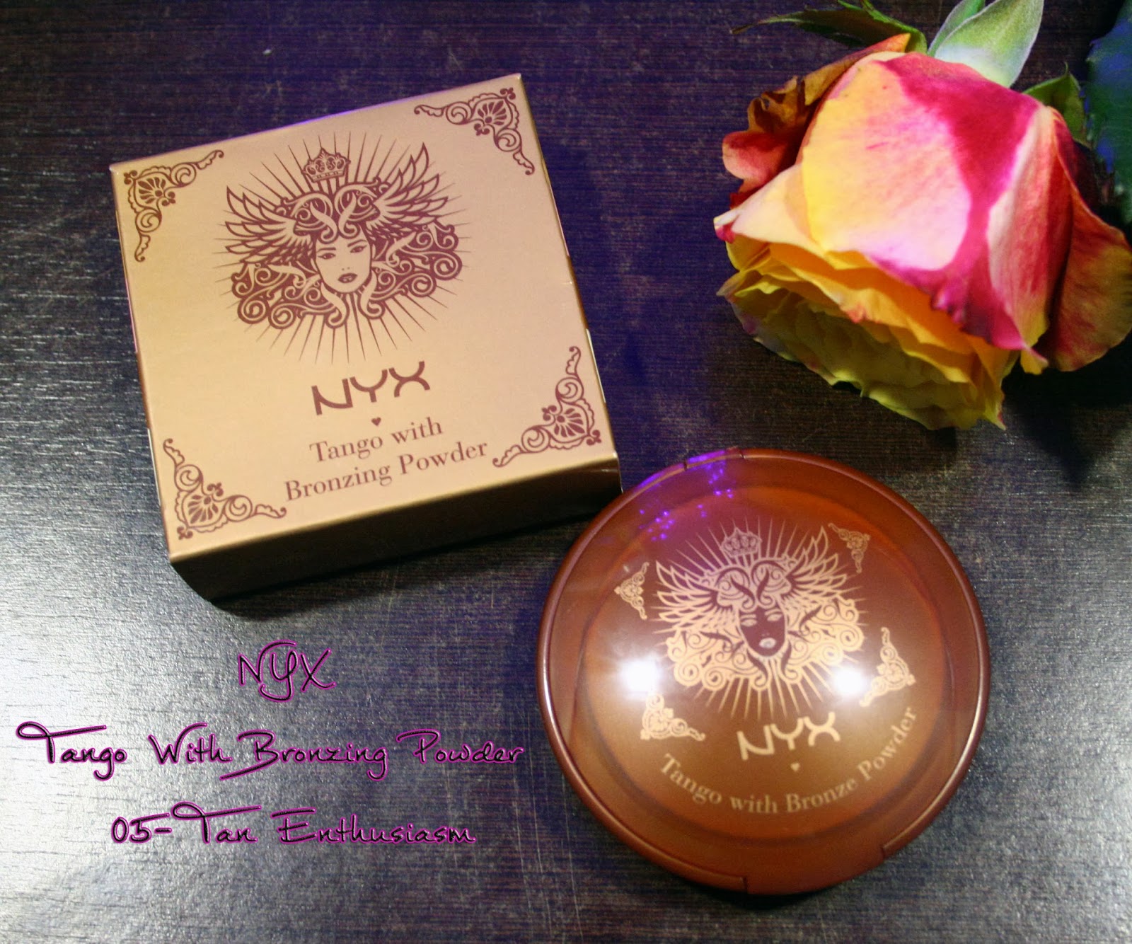 Review NYX Tango With Bronzing Powder Tan Enthusiasm PT/EN Flash's