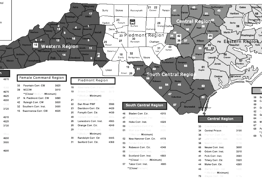 List Of Federal Prison 02/2022