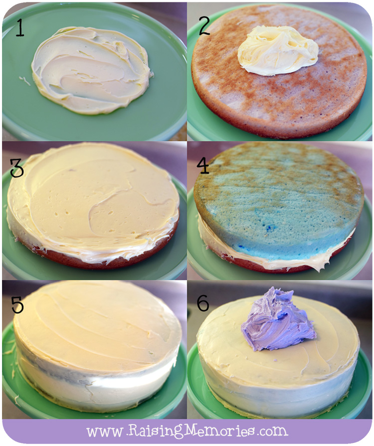 DIY Frozen Cake with Olaf Tutorial with Photos