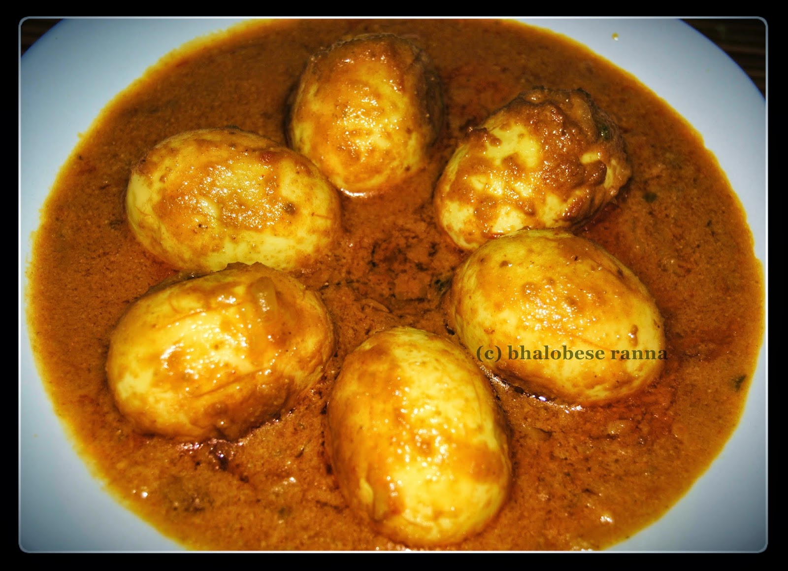 Bhalobese Ranna: Egg Korma