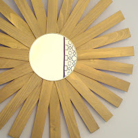 DIY Sunburst Mirror