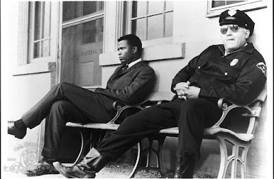 In The Heat Of The Night 1967 Sidney Poitier Rod Steiger Image 2
