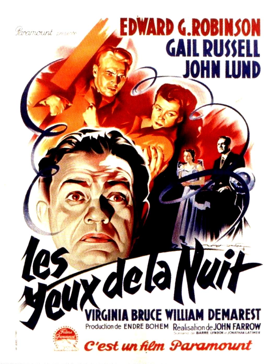 Les yeux de la nuit (1948) John Farrow - Night has a thousand eyes