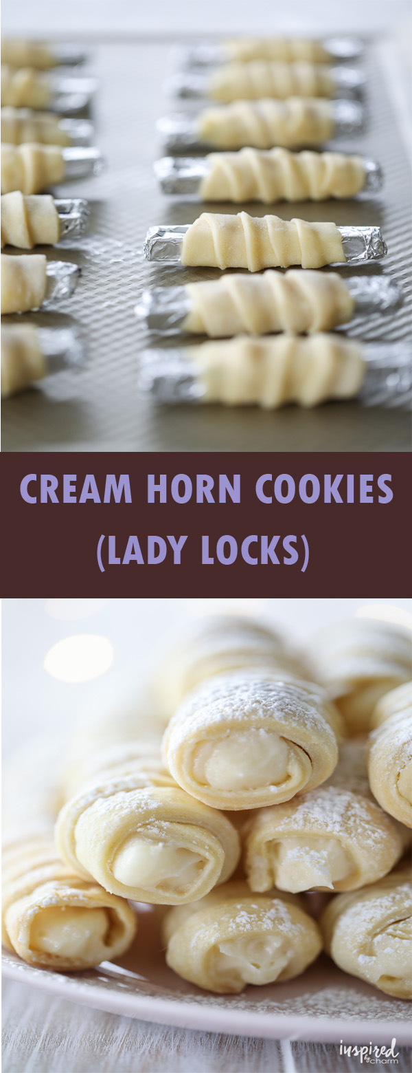 CREAM HORNS COOKIES (LADY LOCKS) Cookies